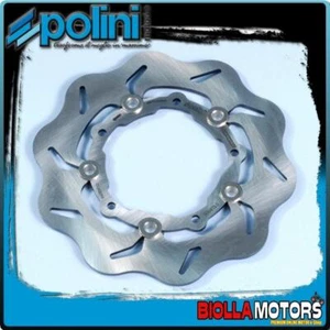175.0006 DISCO FRENO POLINI PIAGGIO TYPHOON 50 E2 dal 2011-> D.200 FLOTTANTE - Foto 1 di 5