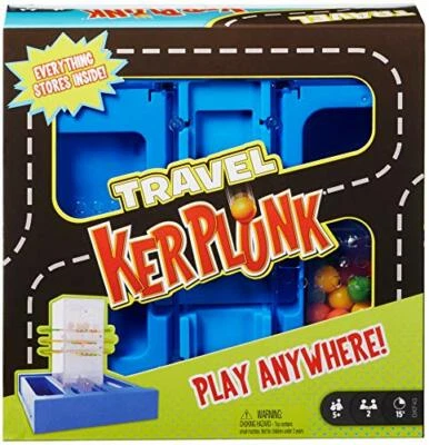 Travel Kerplunk, Portable Kids Game with Built-in Storage - Image 1 of 4
