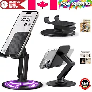 Support téléphone 360° Cooper - Support de bureau élégant et rotatif pour smartphones et plus - Photo 1 sur 9