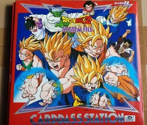 Album Classeur Binder Carte Dragon Ball Z DBZ Carddass Station (5) BANDAI - Imagen 1 de 4
