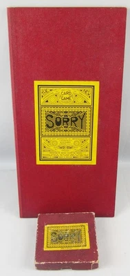 Vintage 1930s Sorry Board Game Complete Set - Image 1 of 4