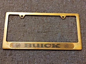 "BUICK" License Plate Frame - Picture 1 of 1