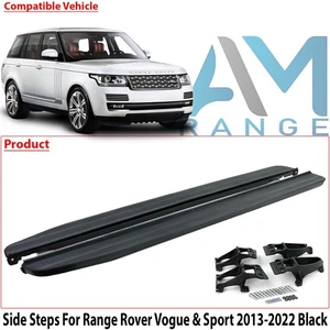FOR RANGE ROVER VOGUE L405 2013-2022 OEM STYLE SIDE STEPS RUNNING BOARDS PAIR - Picture 1 of 10