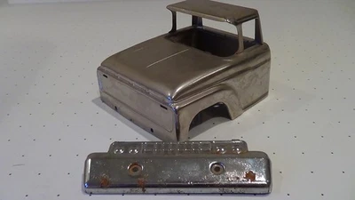 rare 1960s vintage Structo Dodge pickup pressed steel truck cab roof grille part - Image 1 of 4