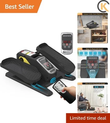 Quiet Electric Under Desk Elliptical for Seniors - 12 Adjustable Speeds & Remote - Image 1 of 4