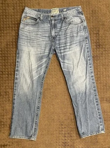 Ariat Mens M4 42x34(40x32) Relaxed Boot Cut Denim Blue Jeans Western Cowboy - Picture 1 of 7