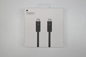 NEW Apple - Thunderbolt 4 Pro Cable (3m) - Black Unopened. - Picture 1 of 4
