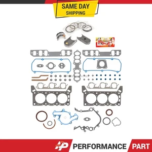 Full Gasket Set Bearings Rings Fit 94-95 Mercury Ford Thunderbird 3.8L OHV - Picture 1 of 12
