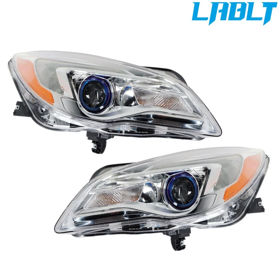 LABLT Right&Left Side Headlights Headlamps Assembly For 2014-2017 Buick Regal Foto 1 de 4