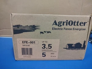 New Open Box AgriOtter Electric Fence Energizer 20 Acre 3.5 miles Model#EFE-001 - Picture 1 of 6