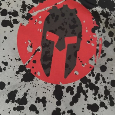 Camisa Craft Spartans Carrera Hombre Mediana Compresión Ajustada Manga Larga Gris Negro Foto 1 de 4