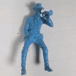 Corneta de caballería de abrigo largo azul polvo apache pies marx años 60 - Imagen 1 de 5