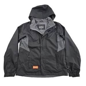 Eddie Bauer 3-in-1 System Weatheredge Jacket Men's Large Black Hooded EUC - Picture 1 of 18