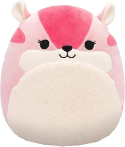 Peluche Squishmallows Originale 12 Pollici Dianalee Rosa Chipmunk Giocattolo Ultramorbido Nuovo - Foto 1 di 10