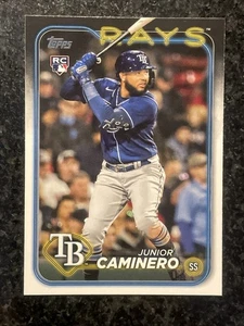 2024 Topps Series 2 Companion Rookie Junior Caminero #COTB2-20 - Picture 1 of 2