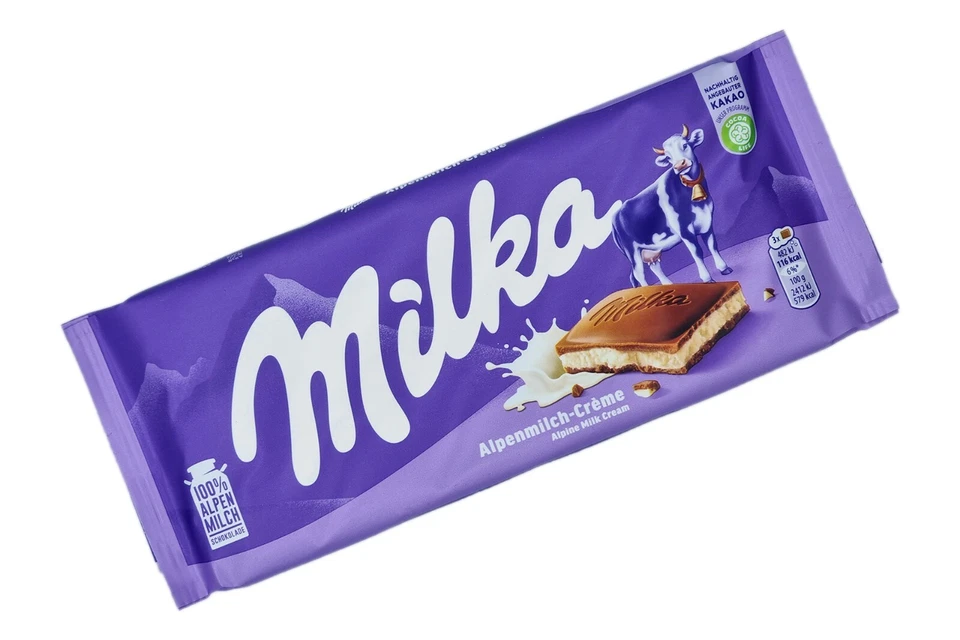 4x/8x MILKA Alpine Milk Cream chocolate 🍫 de Alemania ✈ ENVÍO CON SEGUIMIENTO Foto 1 de 1