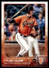2015 Topps Series 1 Tyler Colvin #245 San Francisco Giants