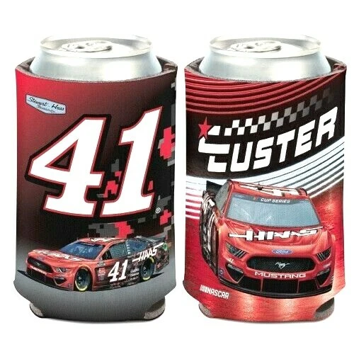 COLE CUSTER #41 HAAS AUTOMATION CAN COOLER KOOZIE NEW WINCRAFT - Image 1 of 1