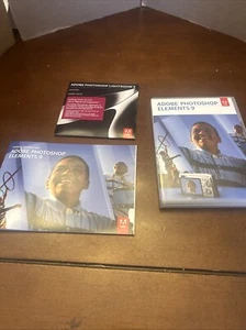 Adobe Photoshop Elements 9 (Win/Mac) 2-Discs, w/Serial Number FREE SHIPPING (LN) - Picture 1 of 7
