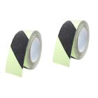 2 Rolls Directions Guiding Tape Exterior Glow Light Strip