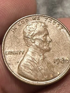 1980 no mint mark penny error - Picture 1 of 3