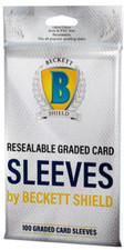 100x Beckett Shield Graded Card Sleeves - Pokemon MTG Topps Panini PSA CGC BGC