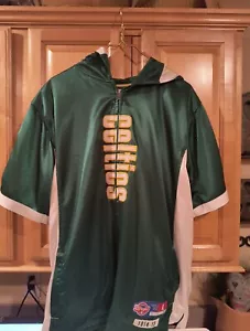 Reebok D'Funkd Boston Celtics Warmup Jacket Size L Hardwood Classics - Picture 1 of 9