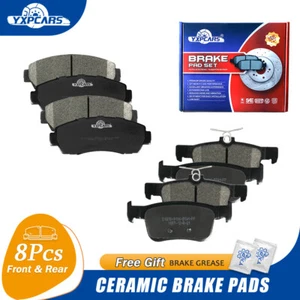 Pastillas de freno de disco de cerámica delanteras y traseras para Acura RDX 2019 2020 2021 2022 - Imagen 1 de 6