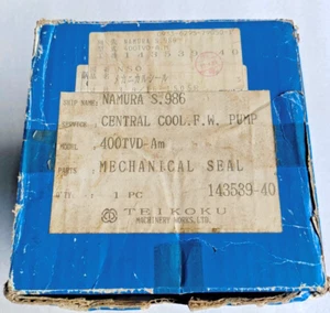 SELLO MECÁNICO TEIKOKU 400TVD-Am Central Cool F. W. BOMBA - Imagen 1 de 6