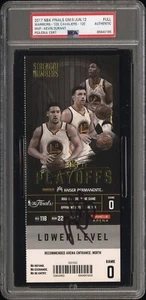 Kevin Durant Signed Auto Warriors 2017 NBA Finals Game 5 Ticket Stub PSA/DNA MVP - Picture 1 of 3