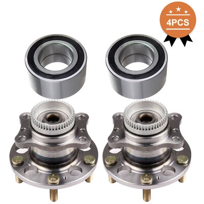4×Wheel Hub Bearing Assembly For 2011-16 Hyundai Elantra 2014-18 Kia Forte FWD - Image 1 of 4