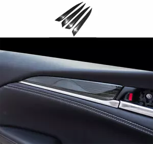 For Mazda 6 Atenza 2018-2021 Black steel Car Inner Door Panel Trim Cover Strip - Picture 1 of 3
