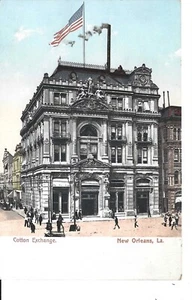 NEW ORLEANS, LOUISIANA POSTCARD COTTON EXCHANGE - Picture 1 of 2
