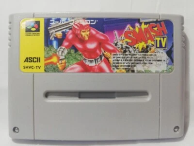 Smash TV Nintendo Super Famicom SFC SNES versión japonesa probado Foto 1 de 3