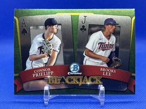2022 Bowman Draft Blackjack Connor Prielipp Brooks Lee #BJ-6