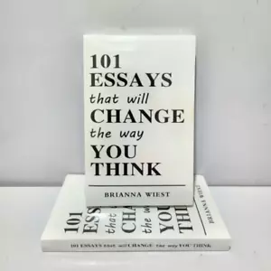 101 Essays That Will Change The Way You Think by Brianna Wiest (Paperback, 2018) - Picture 1 of 2