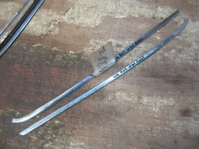 1956 Cadillac Series 62 four door sedan interior quarter window trim moldings - Image 1 of 2