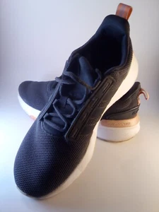Adidas CloudComfortSuper Women's Tennis Shoes Black with Orange - Picture 1 of 9