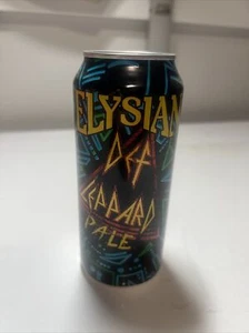 Def Leppard Elysian Pale Ale Empty Beer Can Rare - Picture 1 of 7