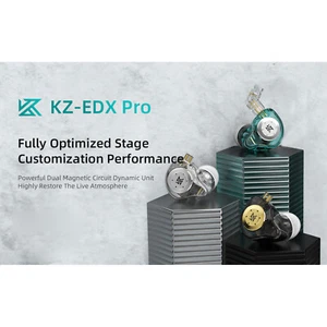 Professional Stage Monitor System Dual Driver Headphone In Ear Earphone UK - Picture 1 of 15