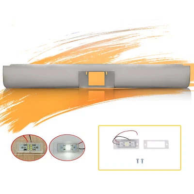 Steel Roll Pan Rollpan License Plate Holder Light Fit 72-93 Dodge D100 D150 D250 - Image 1 of 4