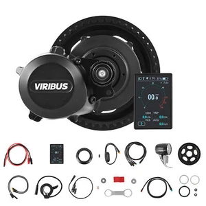 Kit conversione eBike motore centrale 48V 750W APP&LCD bici elettrica motore mid drive - Foto 1 di 9