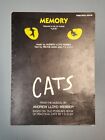 (1981) Partition musicale/piano/chant/guitare Memory Cats/Andrew Lloyd Webber.