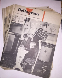 Deltagram Rockwell Mfg. Publication Woodwork 10 Issues 1957-1959 - Picture 1 of 21