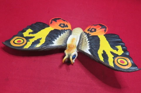 2004 Mothra Adult Movie Monster Series Godzilla Monster Sofubi USED Good Cover
