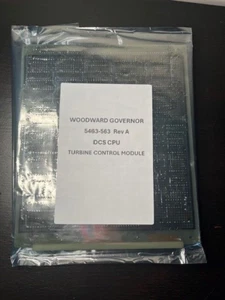 Woodward Governor 5463-563 Rev A DCS CPU Turbine Controls Module - Picture 1 of 4