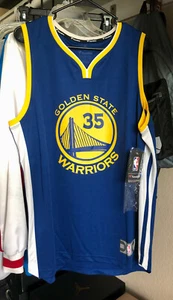 NBA Kevin Durant Fanatics Fast Break Road Away Jersey Golden State Warriors #35 - Picture 1 of 2