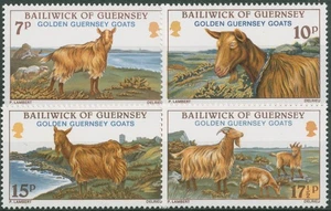 Guernsey 1980 Tiere Guernsey-Ziegen 209/12 postfrisch - Picture 1 of 1