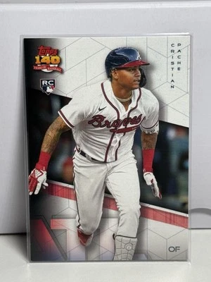 Cristian Pache 2021 Topps Archives 2091 Topps #287 RC Atlanta Braves - Image 1 of 3
