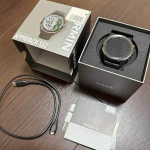 GARMIN Approach S62 Black Golf GPS Watch High-Precision GPS Touchscreen - Picture 1 of 4